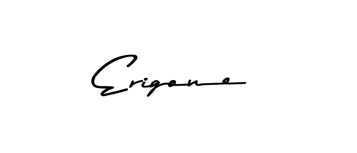 Erigone stylish signature style. Best Handwritten Sign (Asem Kandis PERSONAL USE) for my name. Handwritten Signature Collection Ideas for my name Erigone. Erigone signature style 9 images and pictures png