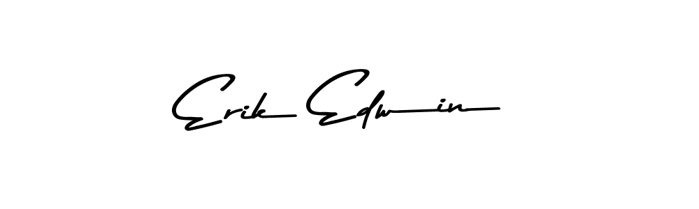 This is the best signature style for the Erik Edwin name. Also you like these signature font (Asem Kandis PERSONAL USE). Mix name signature. Erik Edwin signature style 9 images and pictures png