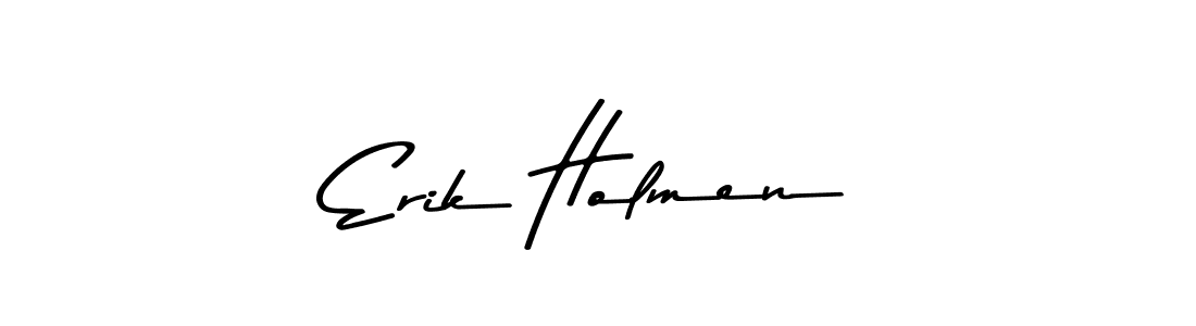 Similarly Asem Kandis PERSONAL USE is the best handwritten signature design. Signature creator online .You can use it as an online autograph creator for name Erik Holmen. Erik Holmen signature style 9 images and pictures png