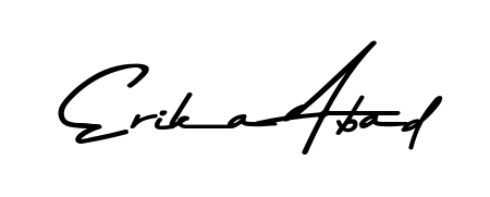 Express your personality with a custom Erika Abad signature crafted with Asem Kandis PERSONAL USE typography. Free transparent PNG download available. Erika Abad signature style 9 images and pictures png