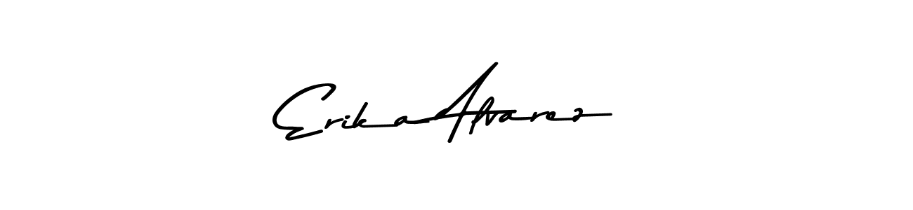 Use a signature maker to create a handwritten signature online. With this signature software, you can design (Asem Kandis PERSONAL USE) your own signature for name Erika Alvarez. Erika Alvarez signature style 9 images and pictures png