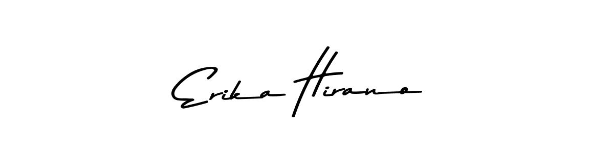 You should practise on your own different ways (Asem Kandis PERSONAL USE) to write your name (Erika Hirano) in signature. don't let someone else do it for you. Erika Hirano signature style 9 images and pictures png