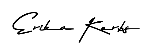 A timeless handwritten aesthetic for Erika Korbs. The Asem Kandis PERSONAL USE font gives your signature a handcrafted feel with natural curves. Erika Korbs signature style 9 images and pictures png