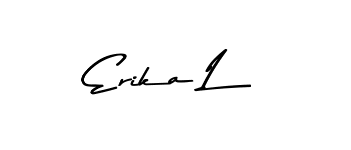 It looks lik you need a new signature style for name Erika L. Design unique handwritten (Asem Kandis PERSONAL USE) signature with our free signature maker in just a few clicks. Erika L signature style 9 images and pictures png