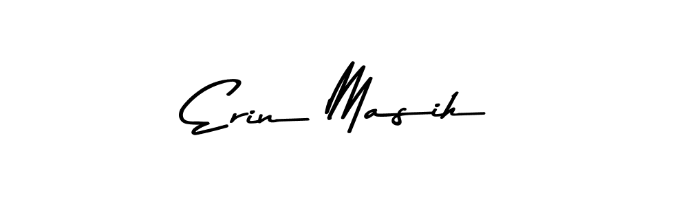 Erin Masih stylish signature style. Best Handwritten Sign (Asem Kandis PERSONAL USE) for my name. Handwritten Signature Collection Ideas for my name Erin Masih. Erin Masih signature style 9 images and pictures png