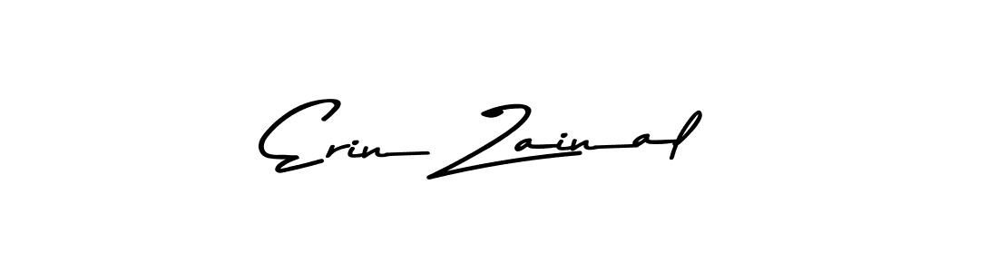 Make a beautiful signature design for name Erin Zainal. With this signature (Asem Kandis PERSONAL USE) style, you can create a handwritten signature for free. Erin Zainal signature style 9 images and pictures png