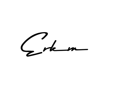 Similarly Asem Kandis PERSONAL USE is the best handwritten signature design. Signature creator online .You can use it as an online autograph creator for name Erkm. Erkm signature style 9 images and pictures png