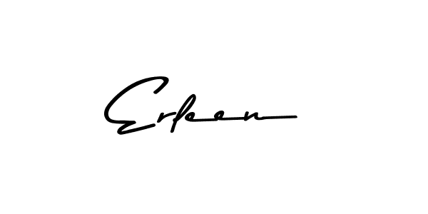 Also You can easily find your signature by using the search form. We will create Erleen name handwritten signature images for you free of cost using Asem Kandis PERSONAL USE sign style. Erleen signature style 9 images and pictures png