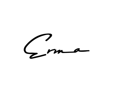 Similarly Asem Kandis PERSONAL USE is the best handwritten signature design. Signature creator online .You can use it as an online autograph creator for name Erma. Erma signature style 9 images and pictures png