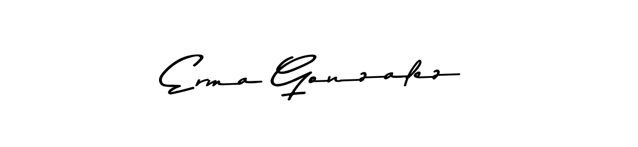 Similarly Asem Kandis PERSONAL USE is the best handwritten signature design. Signature creator online .You can use it as an online autograph creator for name Erma Gonzalez. Erma Gonzalez signature style 9 images and pictures png