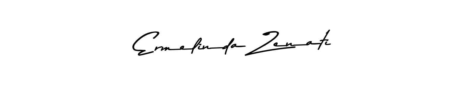 Also You can easily find your signature by using the search form. We will create Ermelinda Zenati name handwritten signature images for you free of cost using Asem Kandis PERSONAL USE sign style. Ermelinda Zenati signature style 9 images and pictures png