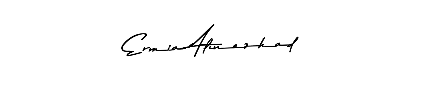 See photos of Ermia Alinezhad official signature by Spectra . Check more albums & portfolios. Read reviews & check more about Asem Kandis PERSONAL USE font. Ermia Alinezhad signature style 9 images and pictures png