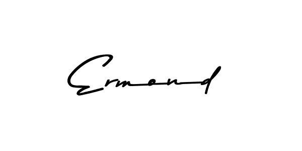 This is the best signature style for the Ermond name. Also you like these signature font (Asem Kandis PERSONAL USE). Mix name signature. Ermond signature style 9 images and pictures png