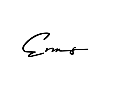 How to Draw Erms signature style? Asem Kandis PERSONAL USE is a latest design signature styles for name Erms. Erms signature style 9 images and pictures png