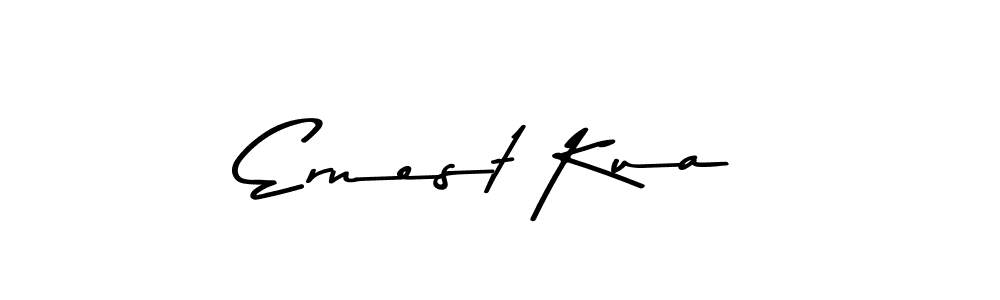 Use a signature maker to create a handwritten signature online. With this signature software, you can design (Asem Kandis PERSONAL USE) your own signature for name Ernest Kua. Ernest Kua signature style 9 images and pictures png