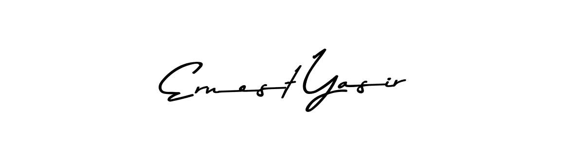 Also we have Ernest Yasir name is the best signature style. Create professional handwritten signature collection using Asem Kandis PERSONAL USE autograph style. Ernest Yasir signature style 9 images and pictures png