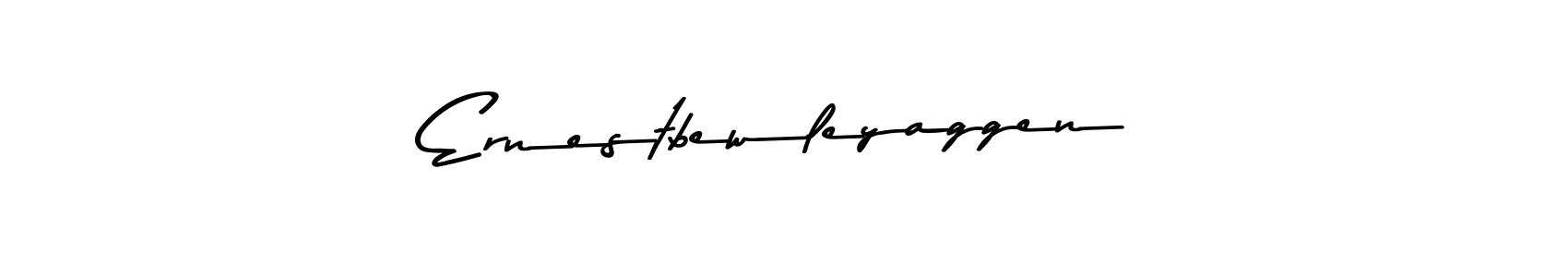 Also You can easily find your signature by using the search form. We will create Ernestbewleyaggen name handwritten signature images for you free of cost using Asem Kandis PERSONAL USE sign style. Ernestbewleyaggen signature style 9 images and pictures png