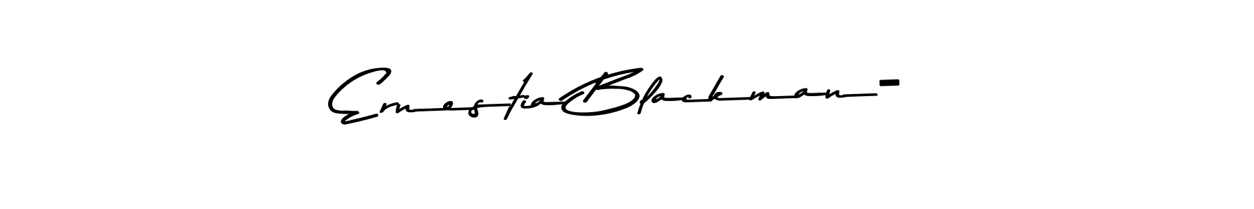 It looks lik you need a new signature style for name Ernestia Blackman-. Design unique handwritten (Asem Kandis PERSONAL USE) signature with our free signature maker in just a few clicks. Ernestia Blackman- signature style 9 images and pictures png