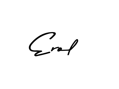 Use a signature maker to create a handwritten signature online. With this signature software, you can design (Asem Kandis PERSONAL USE) your own signature for name Erol. Erol signature style 9 images and pictures png