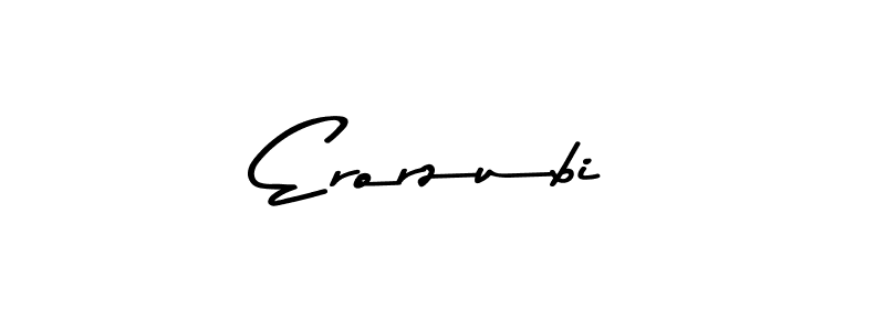 How to make Erorzubi signature? Asem Kandis PERSONAL USE is a professional autograph style. Create handwritten signature for Erorzubi name. Erorzubi signature style 9 images and pictures png