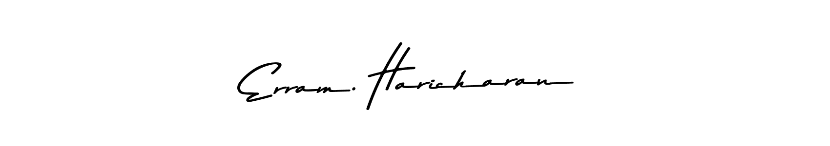 It looks lik you need a new signature style for name Erram. Haricharan. Design unique handwritten (Asem Kandis PERSONAL USE) signature with our free signature maker in just a few clicks. Erram. Haricharan signature style 9 images and pictures png