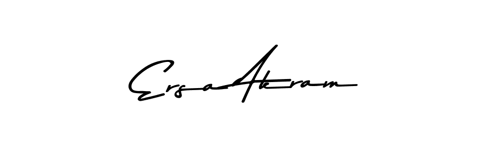 You can use this online signature creator to create a handwritten signature for the name Ersa Akram. This is the best online autograph maker. Ersa Akram signature style 9 images and pictures png