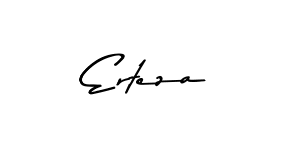 Make a beautiful signature design for name Erteza. Use this online signature maker to create a handwritten signature for free. Erteza signature style 9 images and pictures png