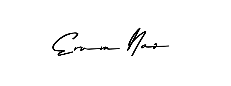 How to make Erum Naz signature? Asem Kandis PERSONAL USE is a professional autograph style. Create handwritten signature for Erum Naz name. Erum Naz signature style 9 images and pictures png