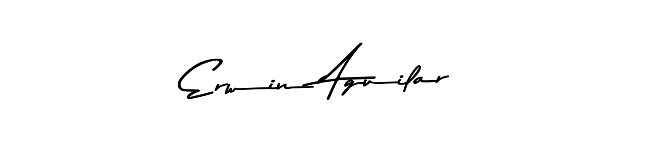 Use a signature maker to create a handwritten signature online. With this signature software, you can design (Asem Kandis PERSONAL USE) your own signature for name Erwin Aguilar. Erwin Aguilar signature style 9 images and pictures png
