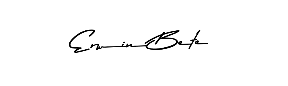 Asem Kandis PERSONAL USE is a professional signature style that is perfect for those who want to add a touch of class to their signature. It is also a great choice for those who want to make their signature more unique. Get Erwin Bete name to fancy signature for free. Erwin Bete signature style 9 images and pictures png