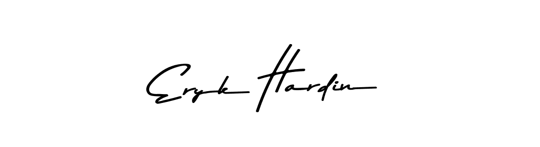 Also You can easily find your signature by using the search form. We will create Eryk Hardin name handwritten signature images for you free of cost using Asem Kandis PERSONAL USE sign style. Eryk Hardin signature style 9 images and pictures png