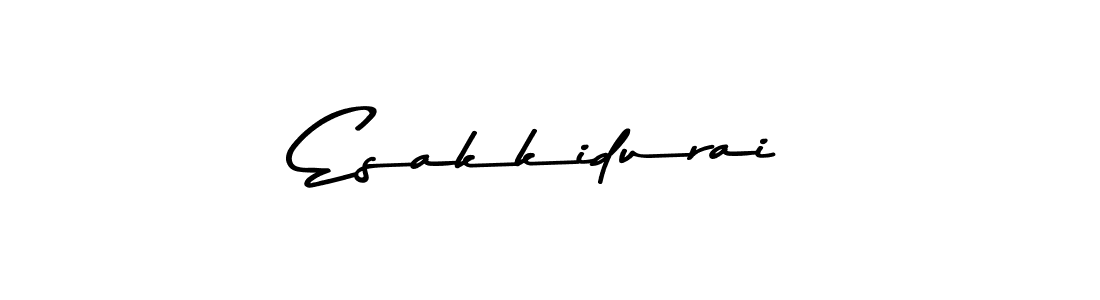 Design your own signature with our free online signature maker. With this signature software, you can create a handwritten (Asem Kandis PERSONAL USE) signature for name Esakkidurai. Esakkidurai signature style 9 images and pictures png