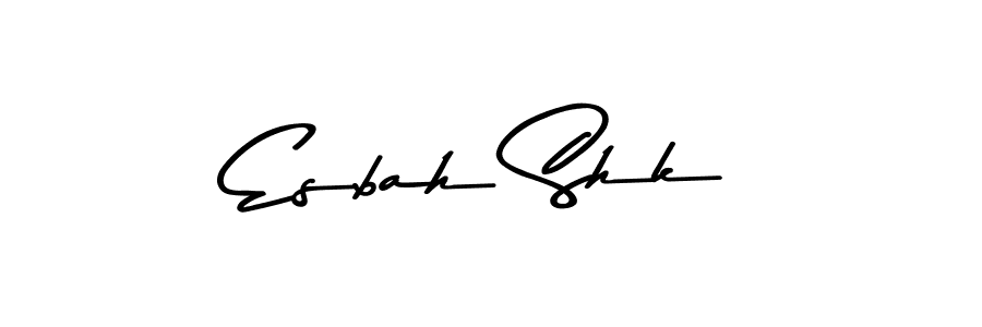 Use a signature maker to create a handwritten signature online. With this signature software, you can design (Asem Kandis PERSONAL USE) your own signature for name Esbah Shk. Esbah Shk signature style 9 images and pictures png