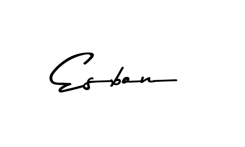 It looks lik you need a new signature style for name Esbon. Design unique handwritten (Asem Kandis PERSONAL USE) signature with our free signature maker in just a few clicks. Esbon signature style 9 images and pictures png