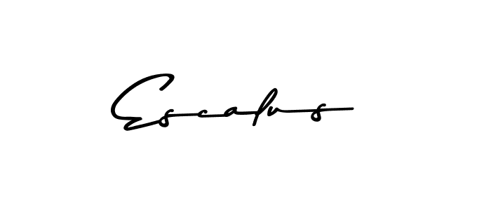 How to Draw Escalus signature style? Asem Kandis PERSONAL USE is a latest design signature styles for name Escalus. Escalus signature style 9 images and pictures png