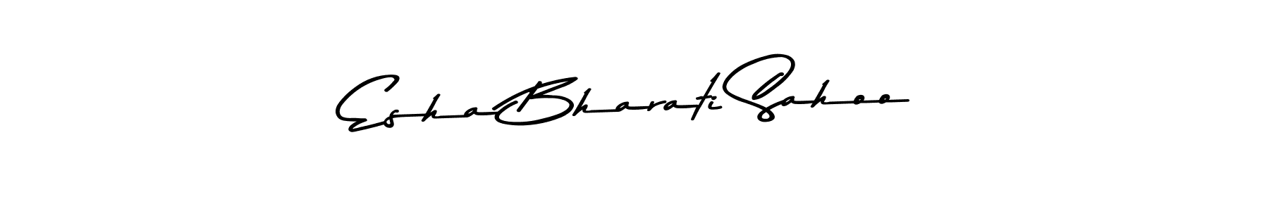 You should practise on your own different ways (Asem Kandis PERSONAL USE) to write your name (Esha Bharati Sahoo) in signature. don't let someone else do it for you. Esha Bharati Sahoo signature style 9 images and pictures png
