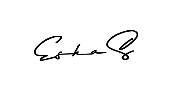 It looks lik you need a new signature style for name Esha S. Design unique handwritten (Asem Kandis PERSONAL USE) signature with our free signature maker in just a few clicks. Esha S signature style 9 images and pictures png
