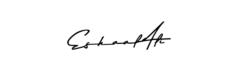 Similarly Asem Kandis PERSONAL USE is the best handwritten signature design. Signature creator online .You can use it as an online autograph creator for name Eshaal Ali. Eshaal Ali signature style 9 images and pictures png