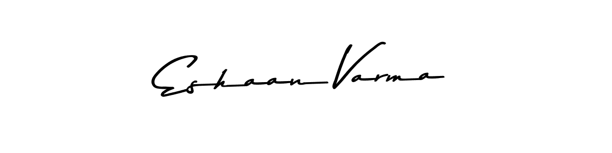 if you are searching for the best signature style for your name Eshaan Varma. so please give up your signature search. here we have designed multiple signature styles  using Asem Kandis PERSONAL USE. Eshaan Varma signature style 9 images and pictures png