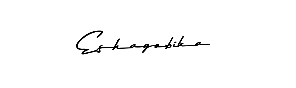 This is the best signature style for the Eshagobika name. Also you like these signature font (Asem Kandis PERSONAL USE). Mix name signature. Eshagobika signature style 9 images and pictures png