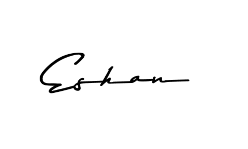 How to make Eshan name signature. Use Asem Kandis PERSONAL USE style for creating short signs online. This is the latest handwritten sign. Eshan signature style 9 images and pictures png