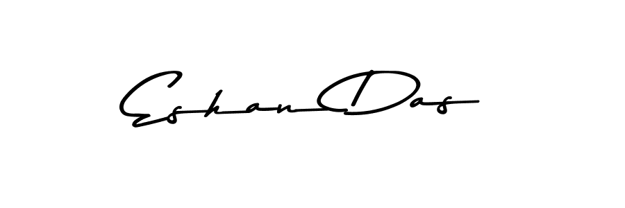 How to make Eshan Das name signature. Use Asem Kandis PERSONAL USE style for creating short signs online. This is the latest handwritten sign. Eshan Das signature style 9 images and pictures png