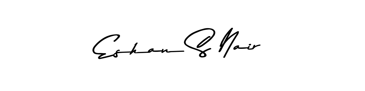 You should practise on your own different ways (Asem Kandis PERSONAL USE) to write your name (Eshan S Nair) in signature. don't let someone else do it for you. Eshan S Nair signature style 9 images and pictures png