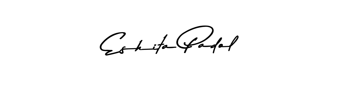How to Draw Eshita Padol signature style? Asem Kandis PERSONAL USE is a latest design signature styles for name Eshita Padol. Eshita Padol signature style 9 images and pictures png
