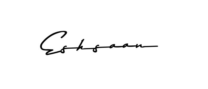 Create a beautiful signature design for name Eshsaan. With this signature (Asem Kandis PERSONAL USE) fonts, you can make a handwritten signature for free. Eshsaan signature style 9 images and pictures png