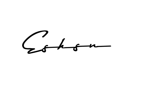 if you are searching for the best signature style for your name Eshsn. so please give up your signature search. here we have designed multiple signature styles  using Asem Kandis PERSONAL USE. Eshsn signature style 9 images and pictures png