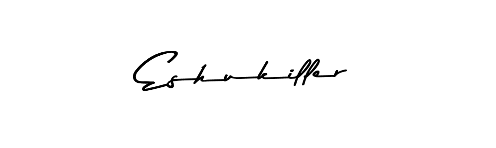 Eshukiller stylish signature style. Best Handwritten Sign (Asem Kandis PERSONAL USE) for my name. Handwritten Signature Collection Ideas for my name Eshukiller. Eshukiller signature style 9 images and pictures png