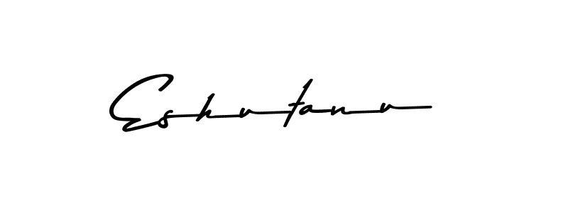 Similarly Asem Kandis PERSONAL USE is the best handwritten signature design. Signature creator online .You can use it as an online autograph creator for name Eshutanu. Eshutanu signature style 9 images and pictures png
