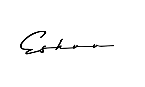 Create a beautiful signature design for name Eshuu. With this signature (Asem Kandis PERSONAL USE) fonts, you can make a handwritten signature for free. Eshuu signature style 9 images and pictures png