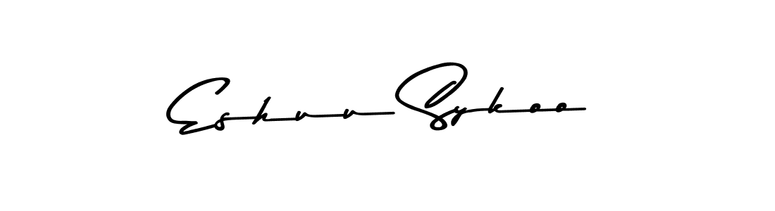 Here are the top 10 professional signature styles for the name Eshuu Sykoo. These are the best autograph styles you can use for your name. Eshuu Sykoo signature style 9 images and pictures png